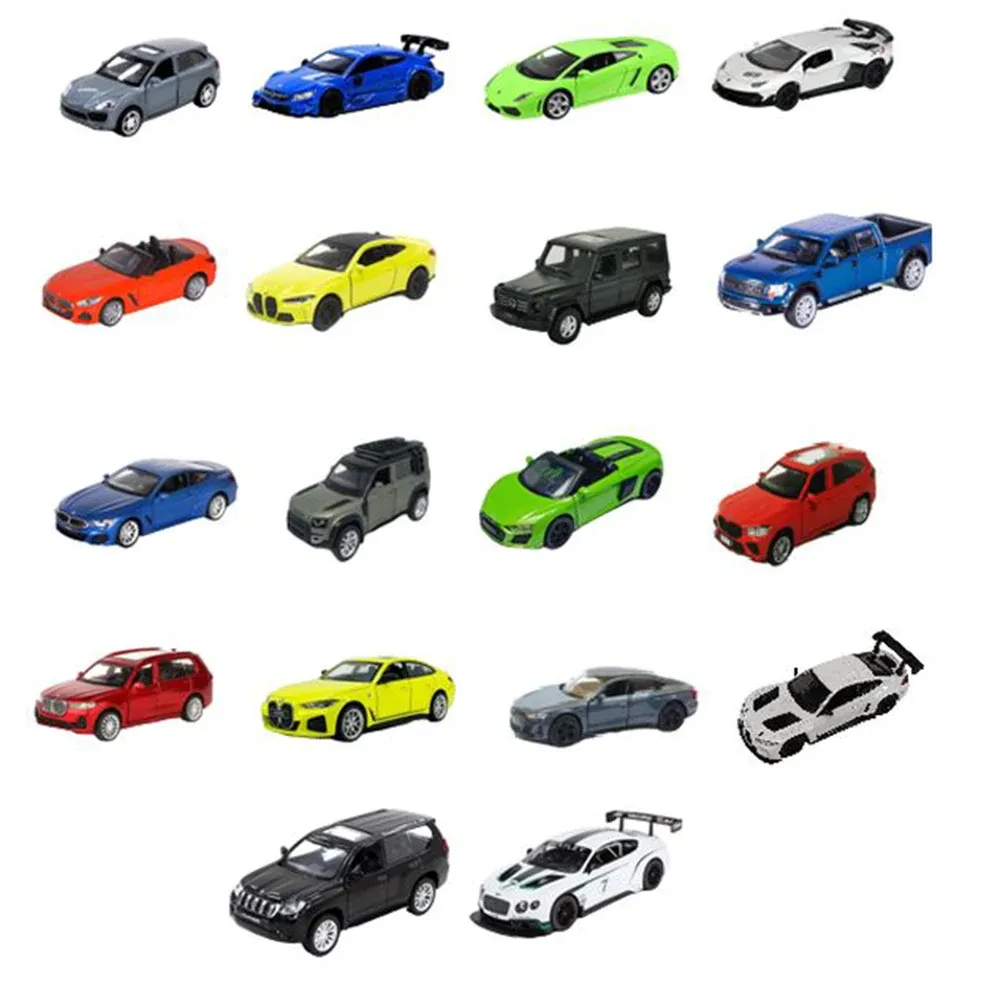 Mașină din metal scară 1:43, asortiment 24 modele, MSZ (00034)