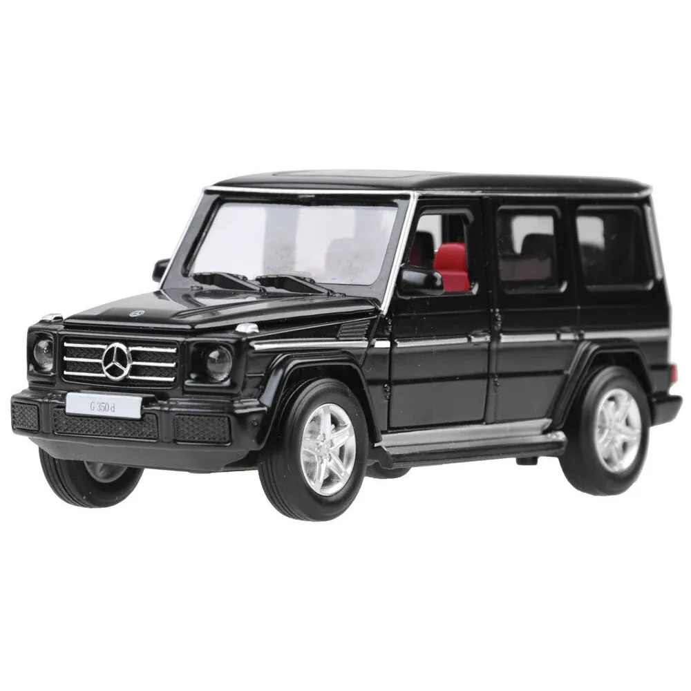 Mașină din metal 1:32 Mercedes Benz G350 cu sunete si lumini (se deschid usile) (00225)