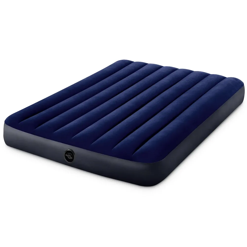 Saltea gonflabilă Classic Downy, 137×191×25 cm, max. 272 kg, Intex (64758)