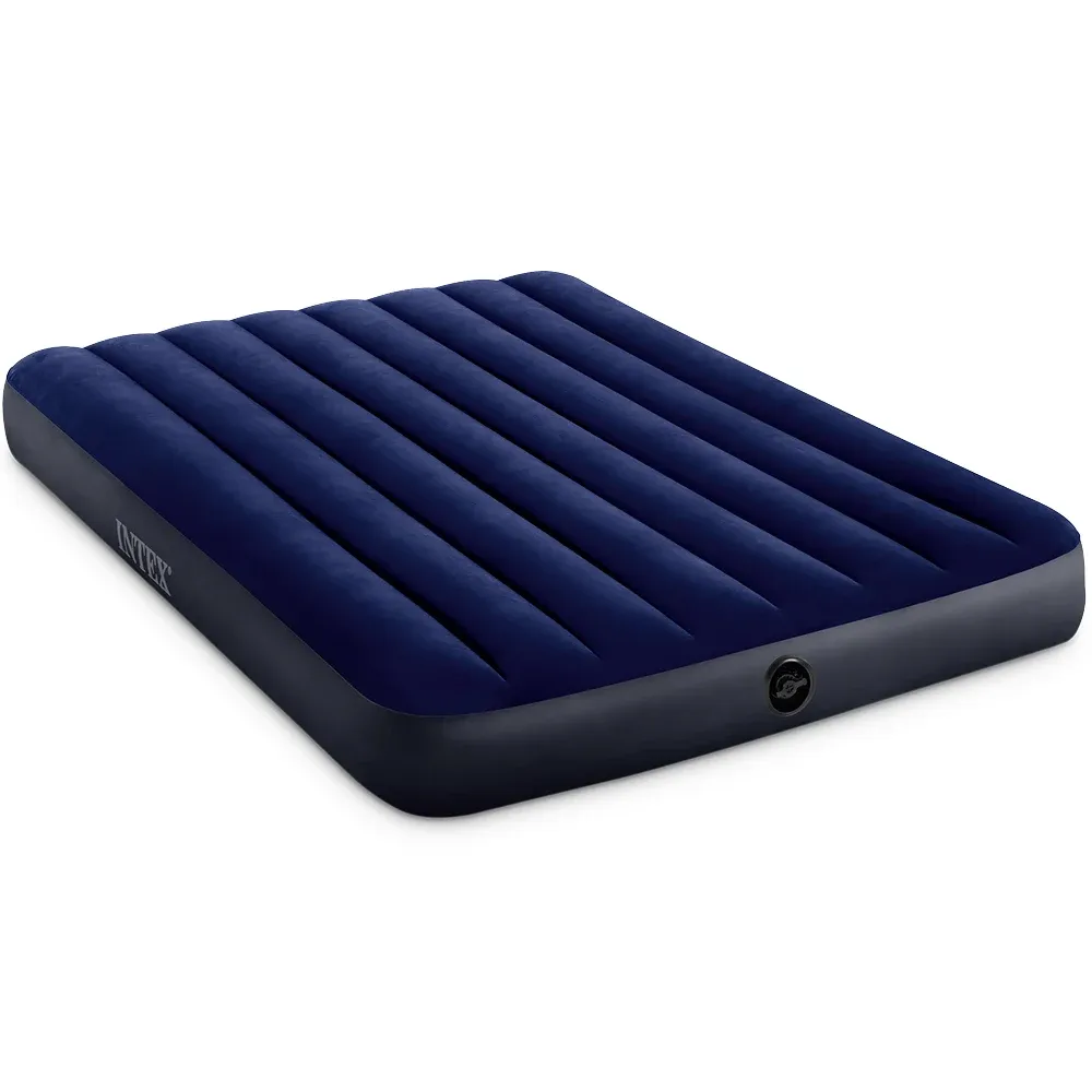 Saltea gonflabilă Classic Downy, 137×191×25 cm, max. 272 kg, Intex (64758)