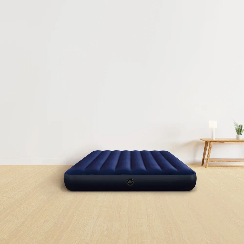 Saltea gonflabilă Classic Downy, 137×191×25 cm, max. 272 kg, Intex (64758)