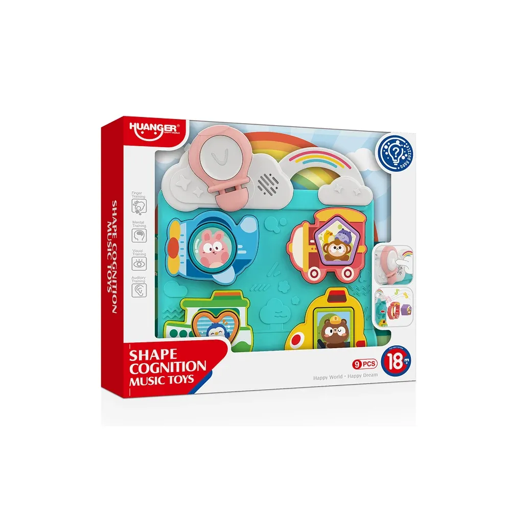 Busy board educativ cu vehicule, Huanger HE8088 (18035)