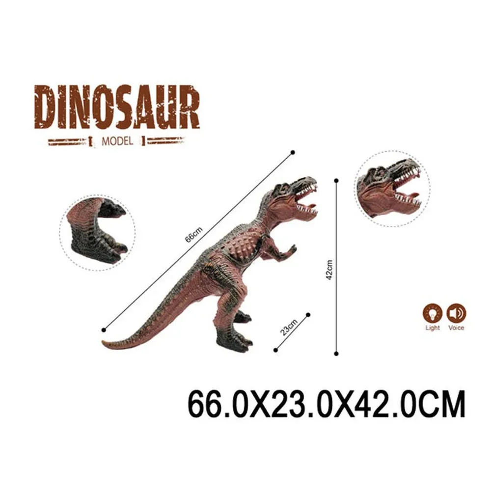 Dinozaur din cauciuc cu sunete (85826)