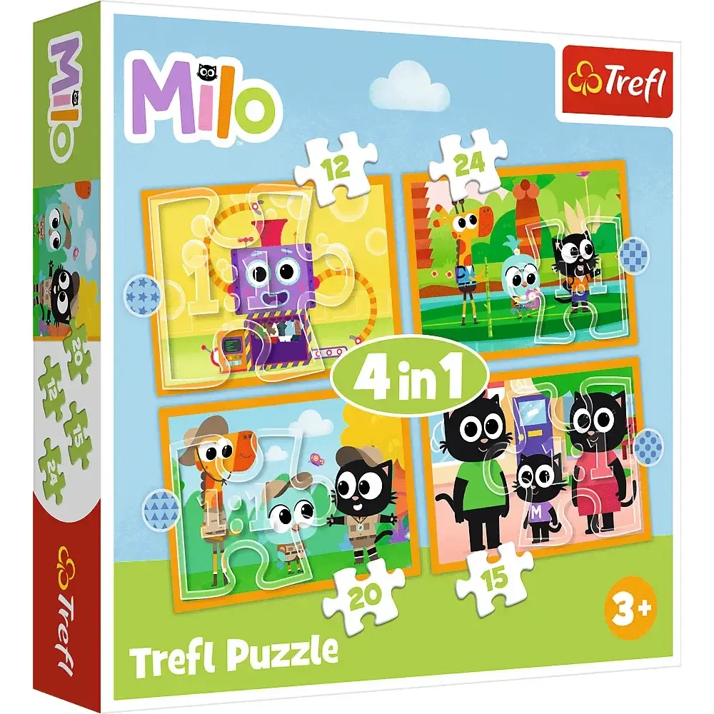 Milo si prietenii lui, 4 in 1 (34654)