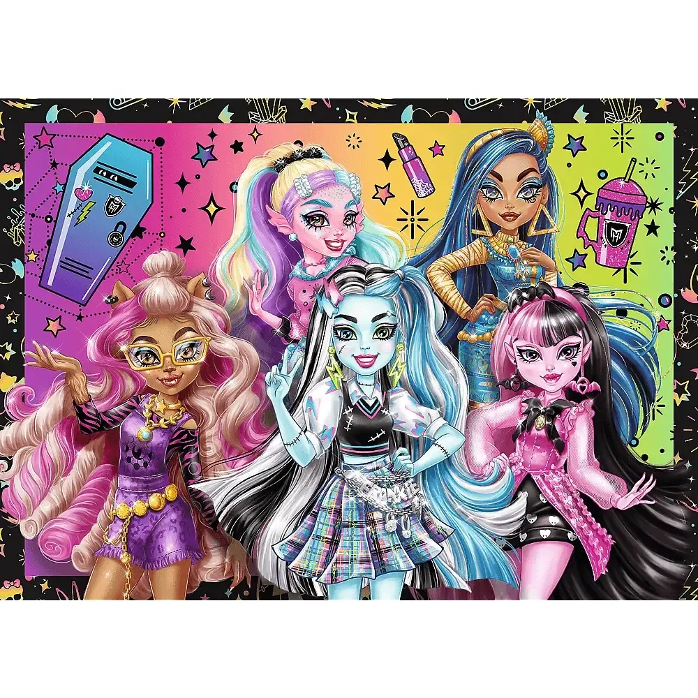 O zi uimitoare cu Monster High, 4 in 1 (34655)