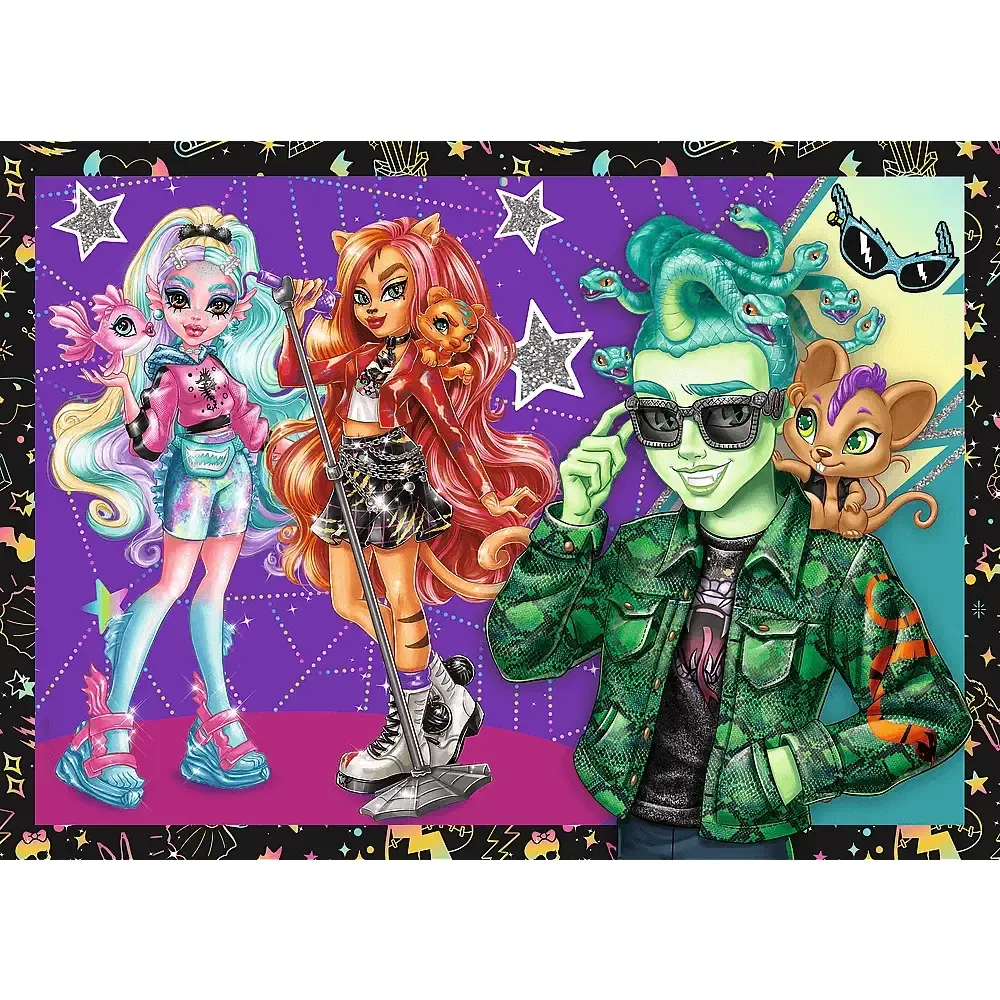 O zi uimitoare cu Monster High, 4 in 1 (34655)