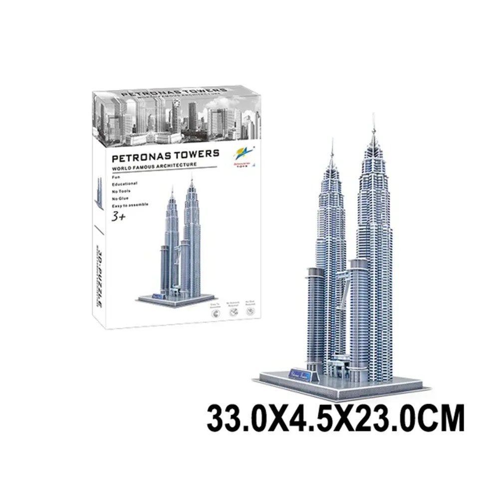 Puzzle 3D „Petronas Towers” (82320)