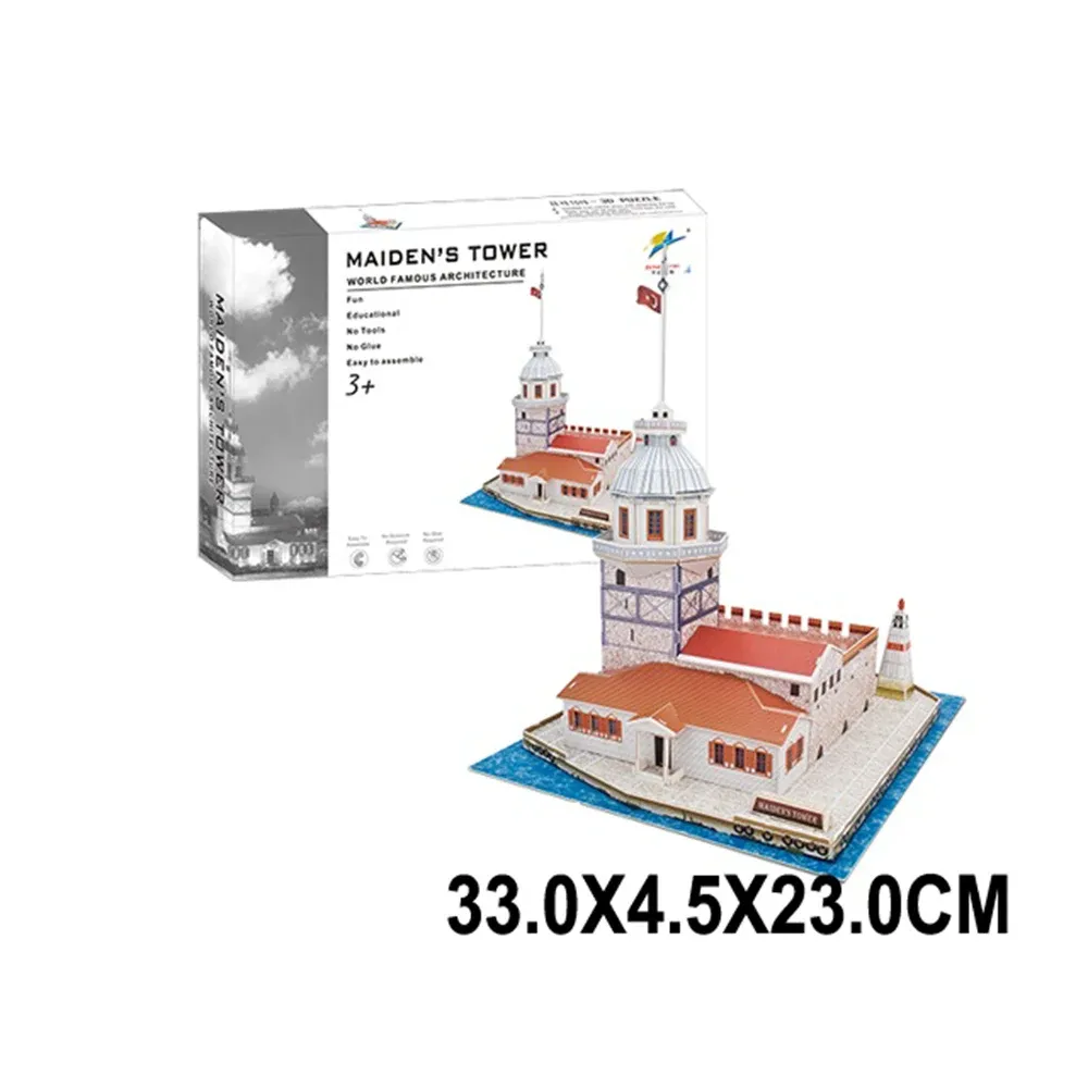 Puzzle 3D „Maiden’s Tower” (82399)