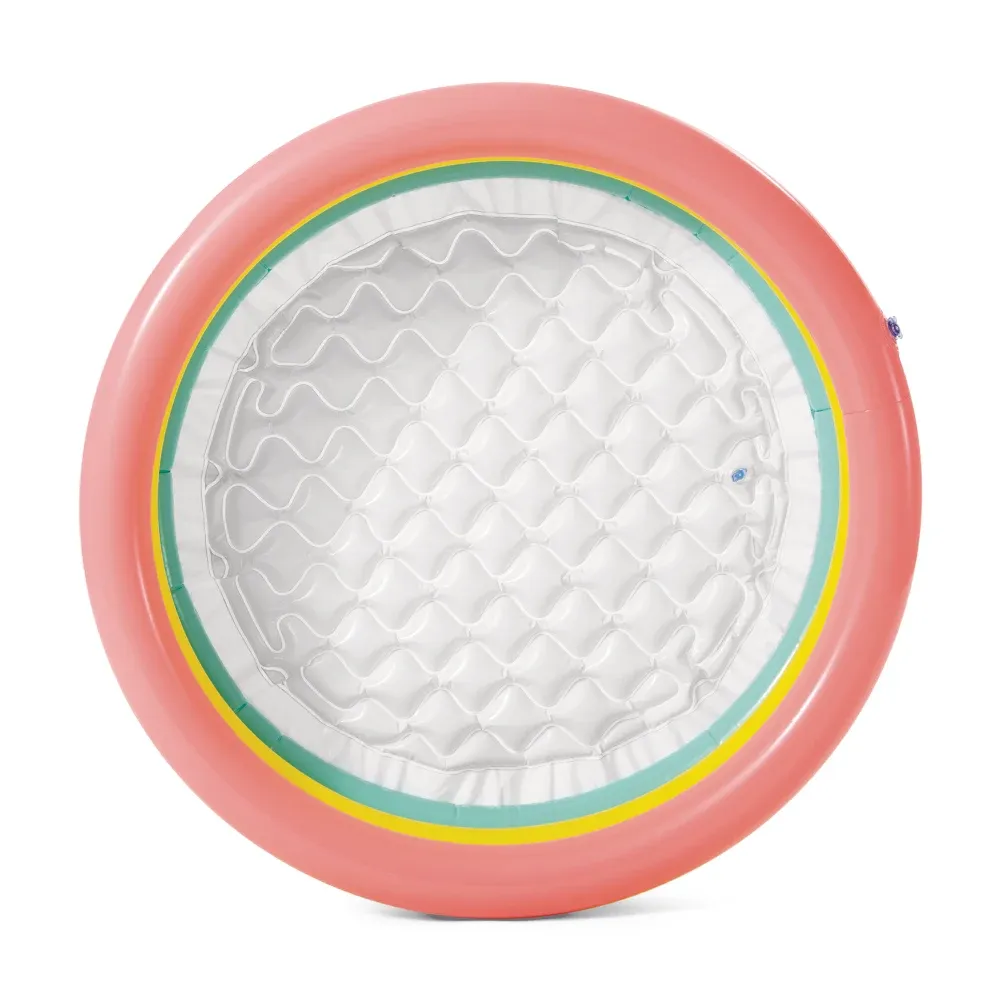 Piscină gonflabilă pentru copii Sunset Glow cu bază gonflabilă, 86×25 cm, 56 L, 1-3 ani, Intex (58924)