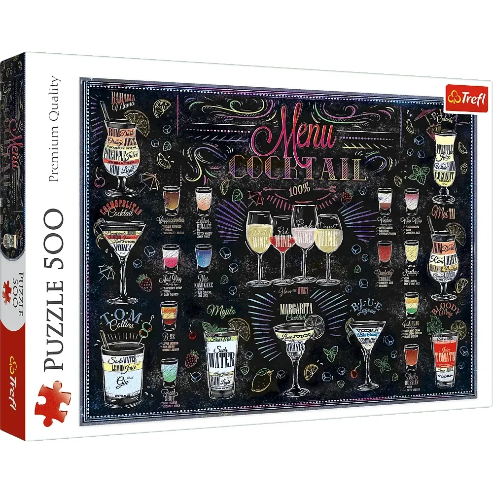 Cocktail menu, 500 elemente (37452)