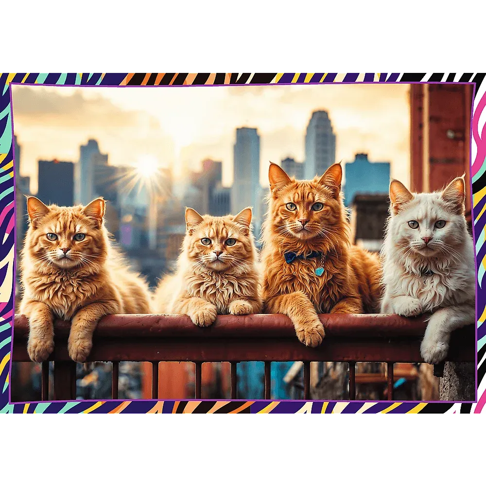 Милые животные, 4×250 элементов (13313)