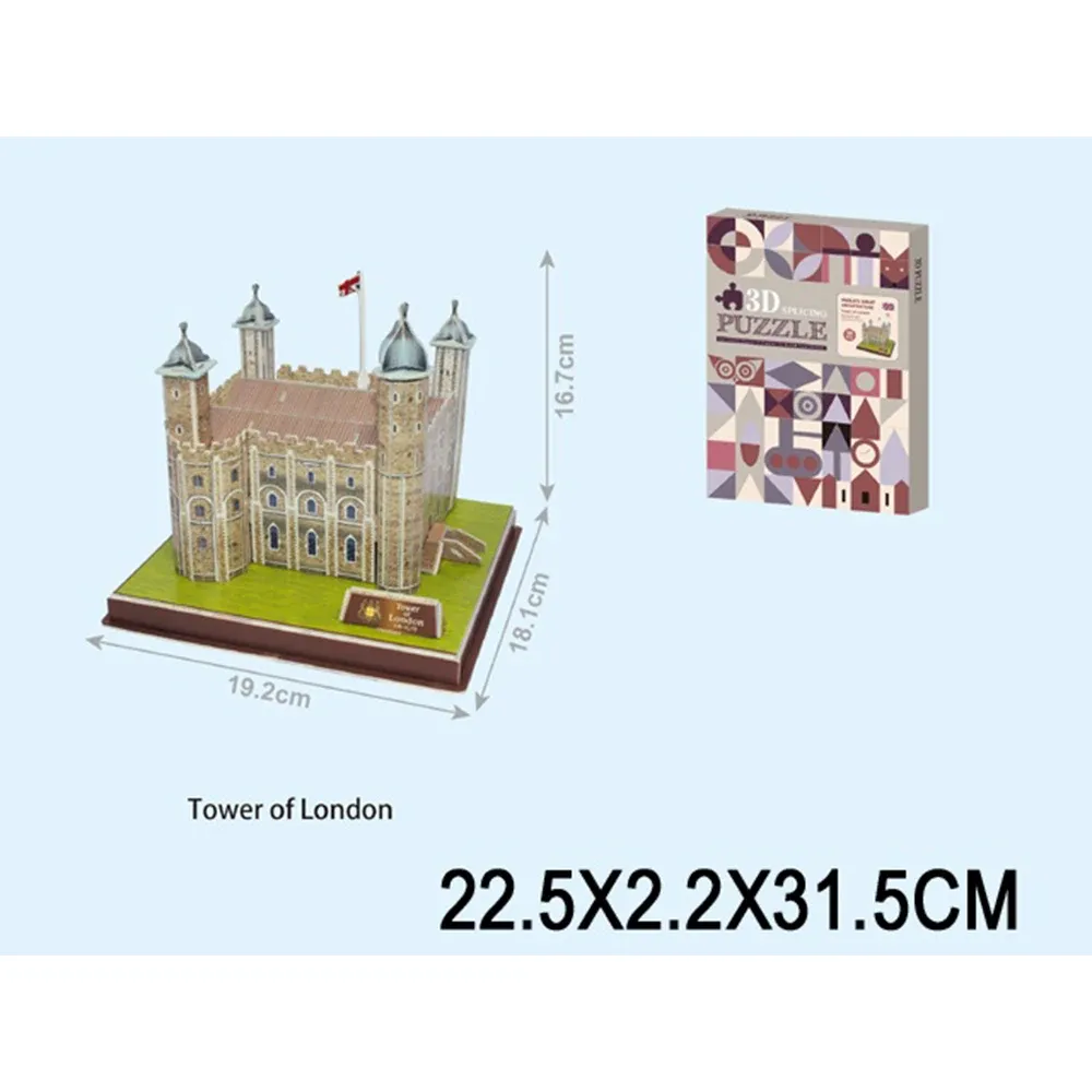 Puzzle 3D „Tower of London” (96103)