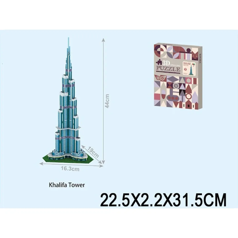 Puzzle 3D „Khalifa Tower” (96264)