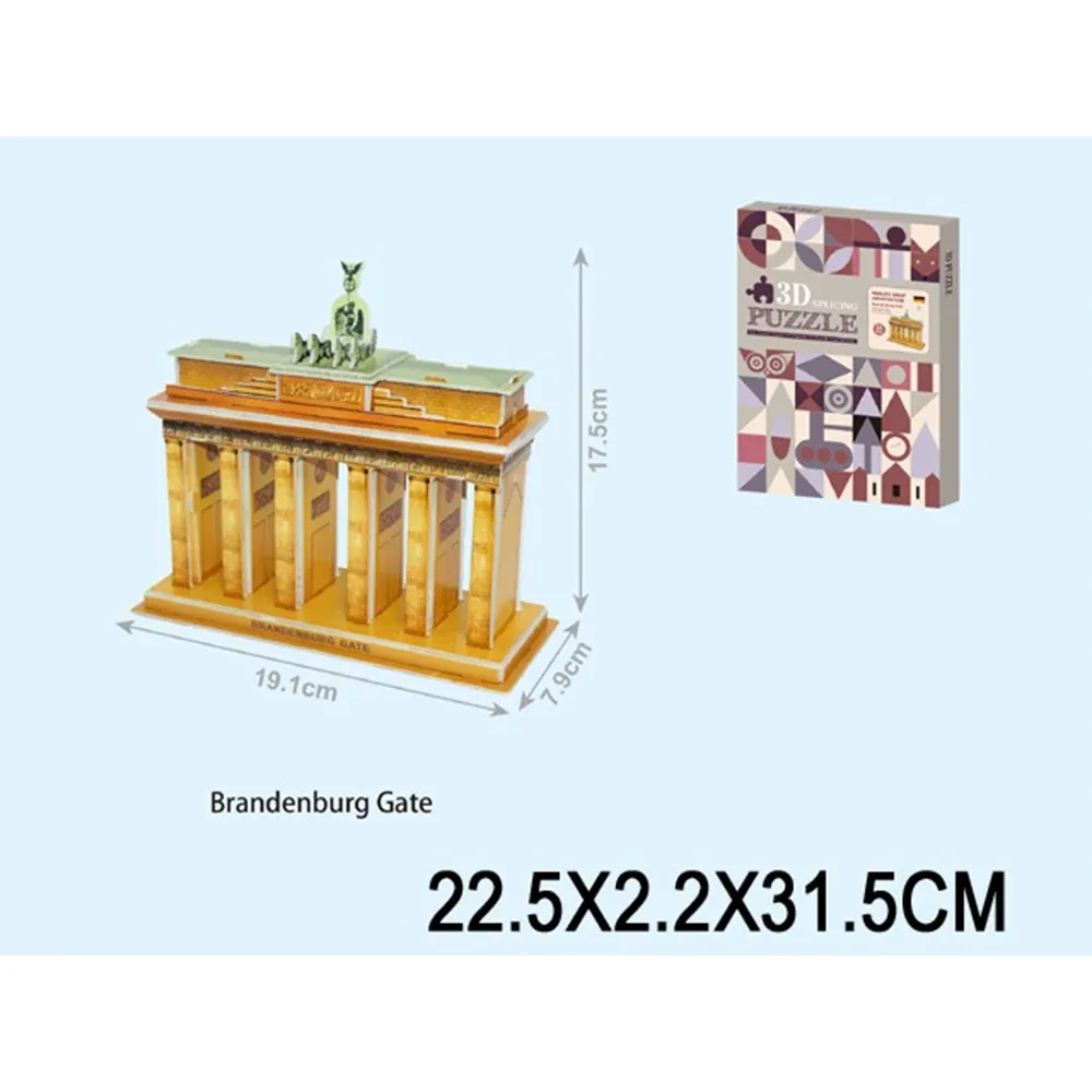 Puzzle 3D „Brandenburg Gate” (96110)