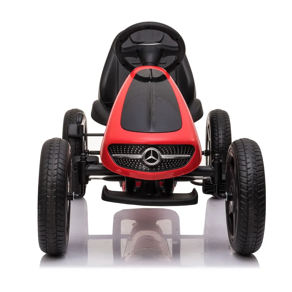 Kart cu pedale pentru copii Mercedes Benz (MX610 / 2 rosie)
