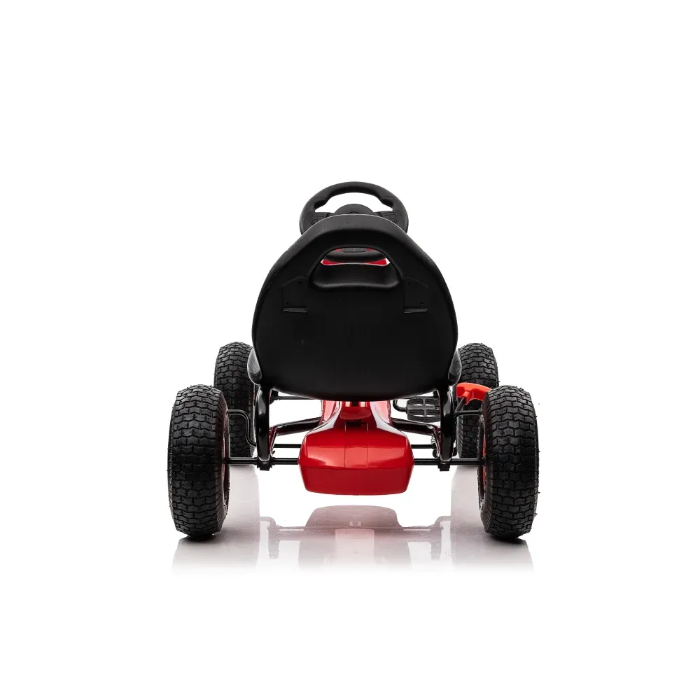 Kart cu pedale (G208 rosie)