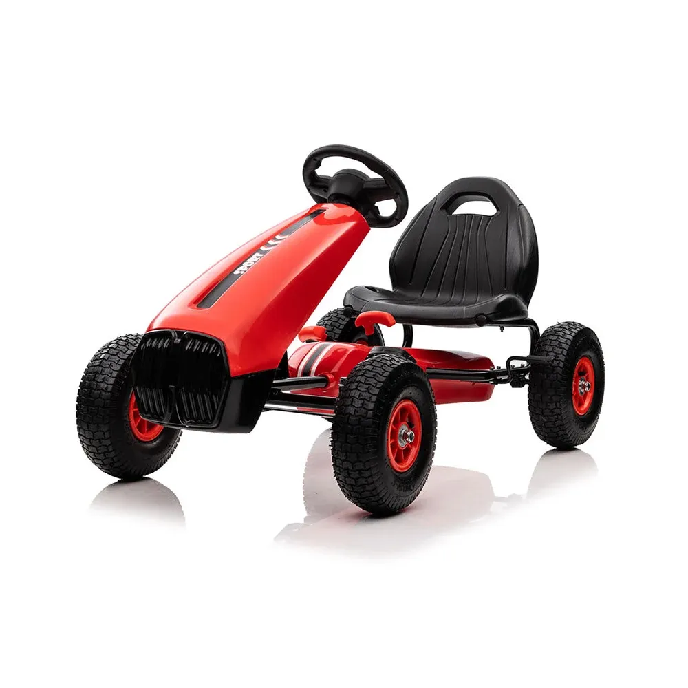 Kart cu pedale (G208 rosie)