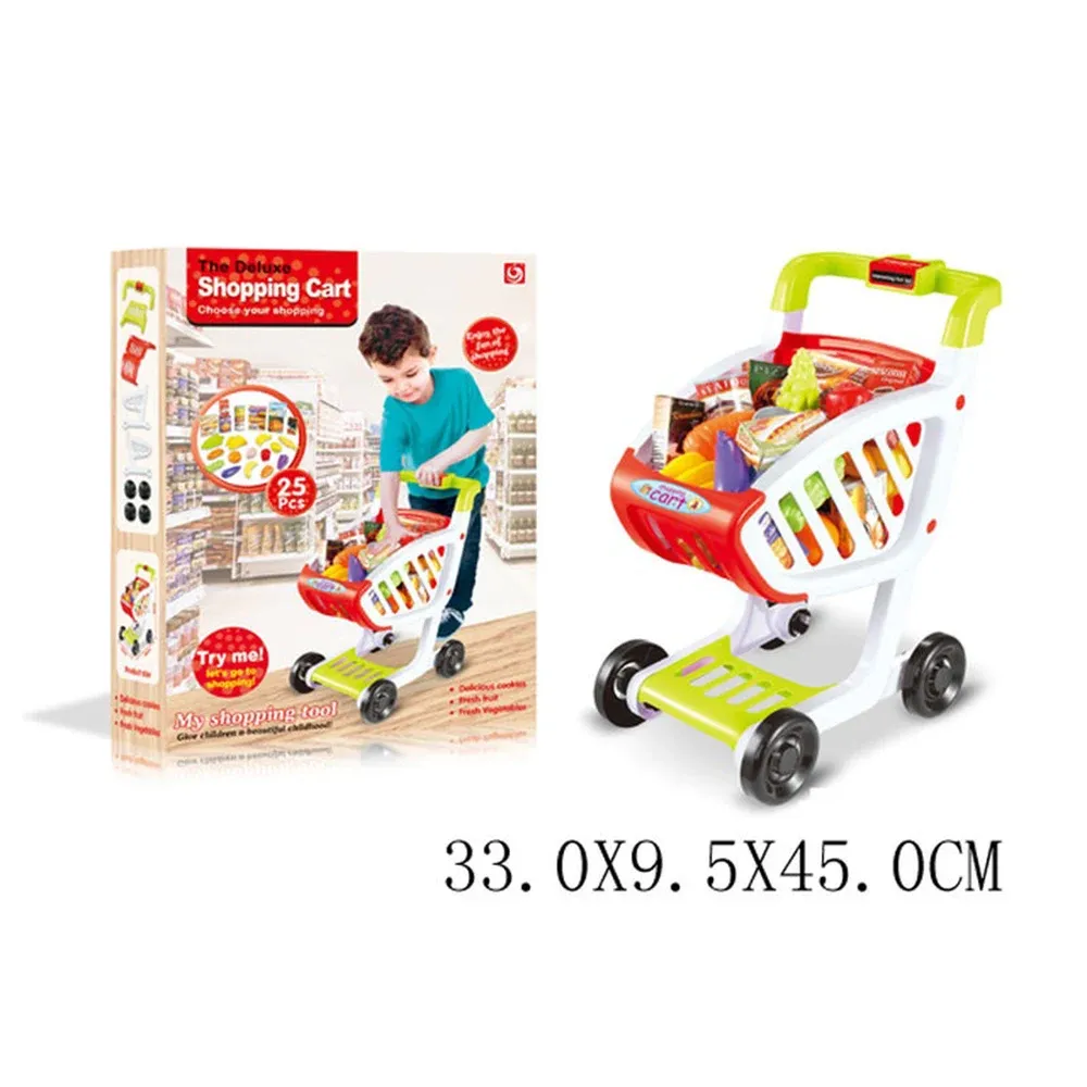 Carucior de cumpărături în set cu alimente (93748)