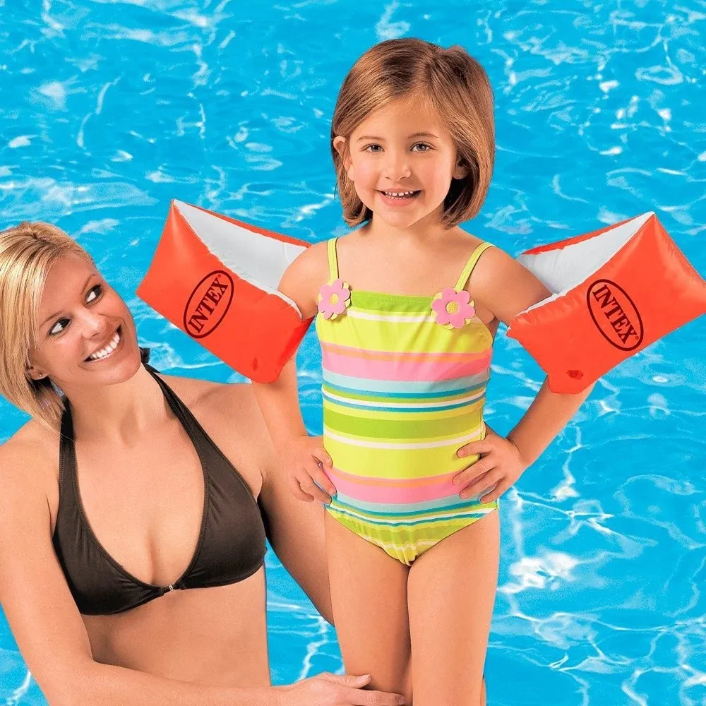 Надувные ласты Deluxe, 30x15 см, 6-12 лет, Intex (58641)