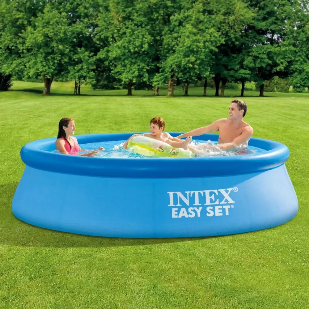 Piscină gonflabilă Easy Set 305×76 cm, 3853 L, cu pompă de filtrare 1250 l/h, Intex (28122)