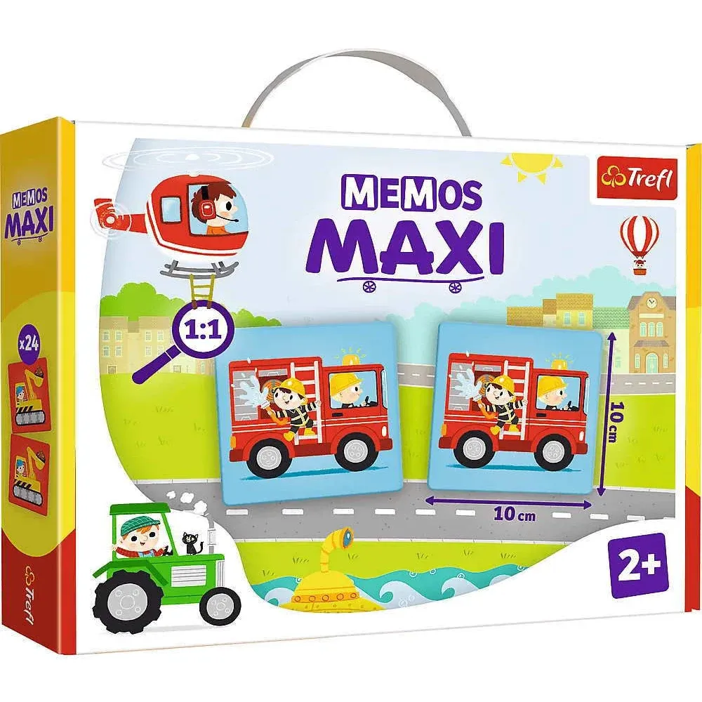 Joc de masa „Memos Maxi Vehicles” (02267)
