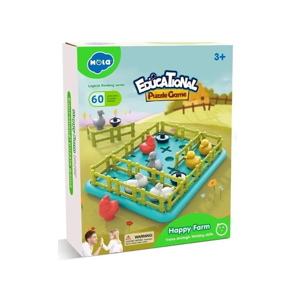Joc de masă educativ Ferma veselă, Hola E7977 (00705)