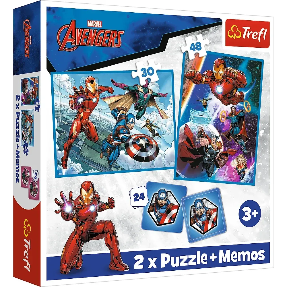 Eroii in actiune, 2 in 1 + Memos (93333)