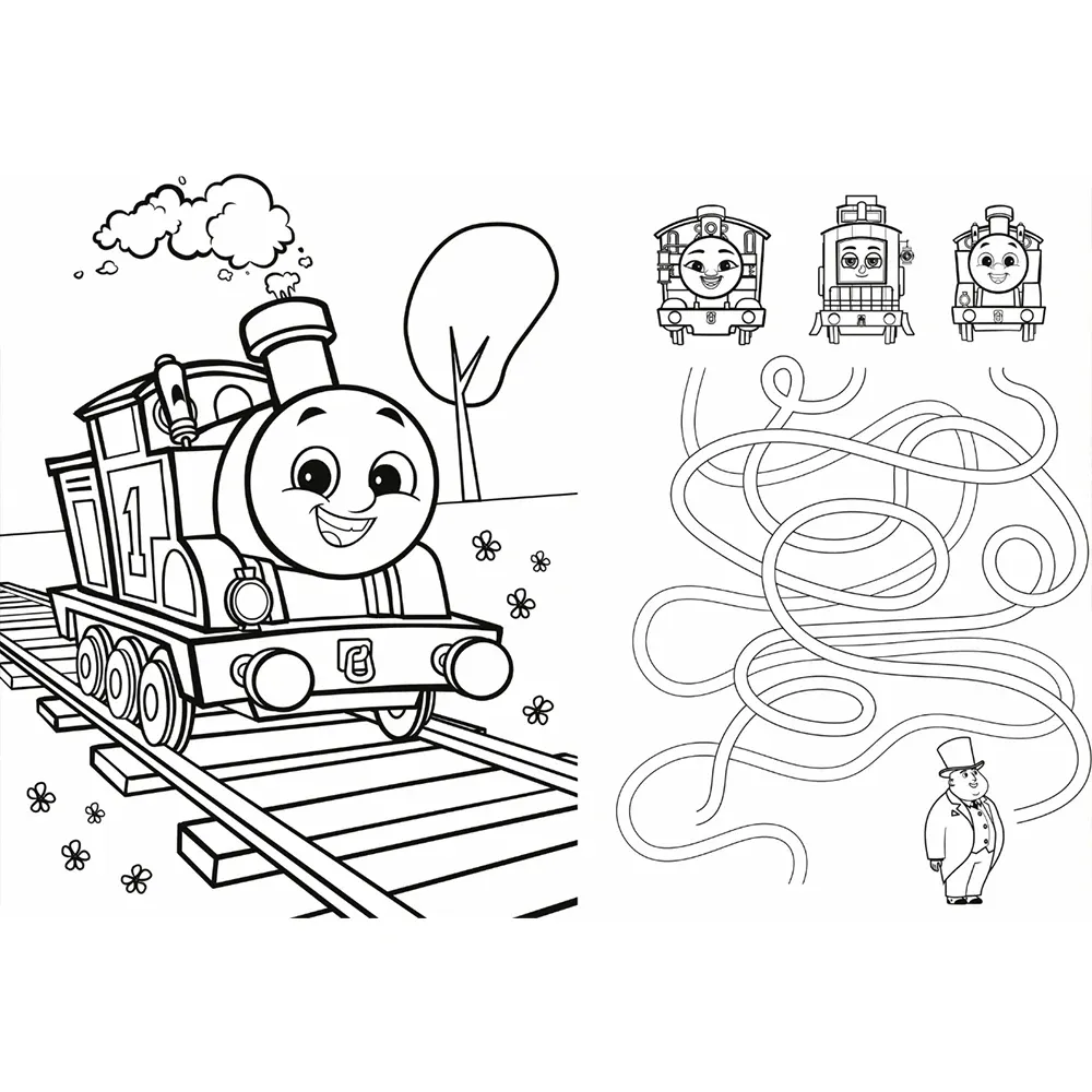 Thomas si prietenii lui, 24 Super Maxi elemente (41014)