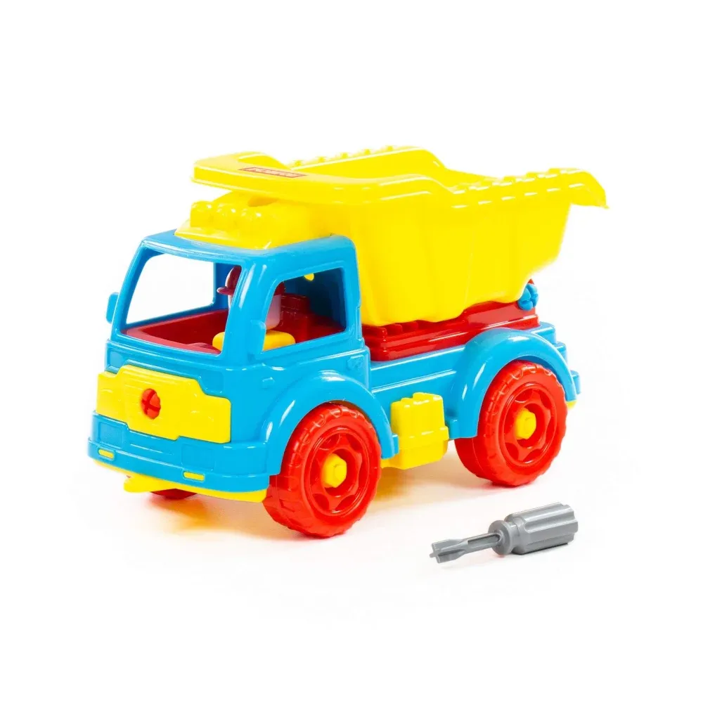 Constructor camion basculant – 27 piese, Polesie (84811)