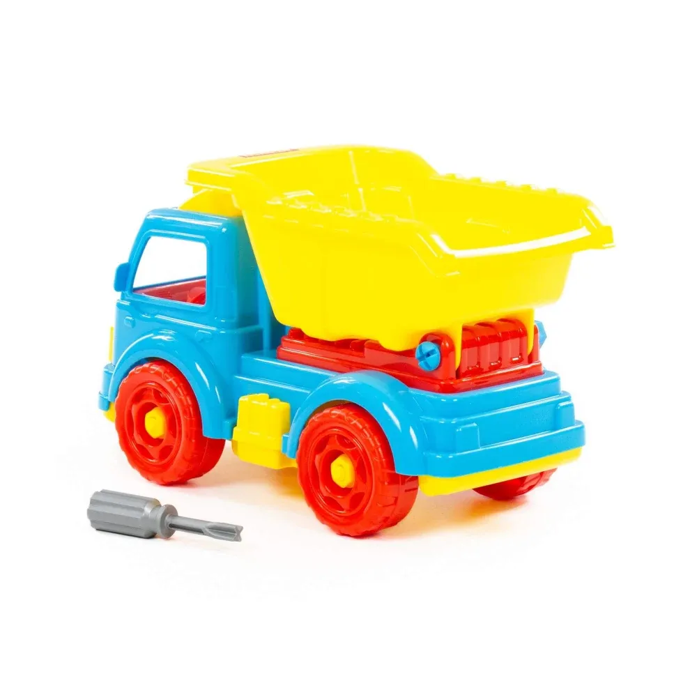 Constructor camion basculant – 27 piese, Polesie (84811)