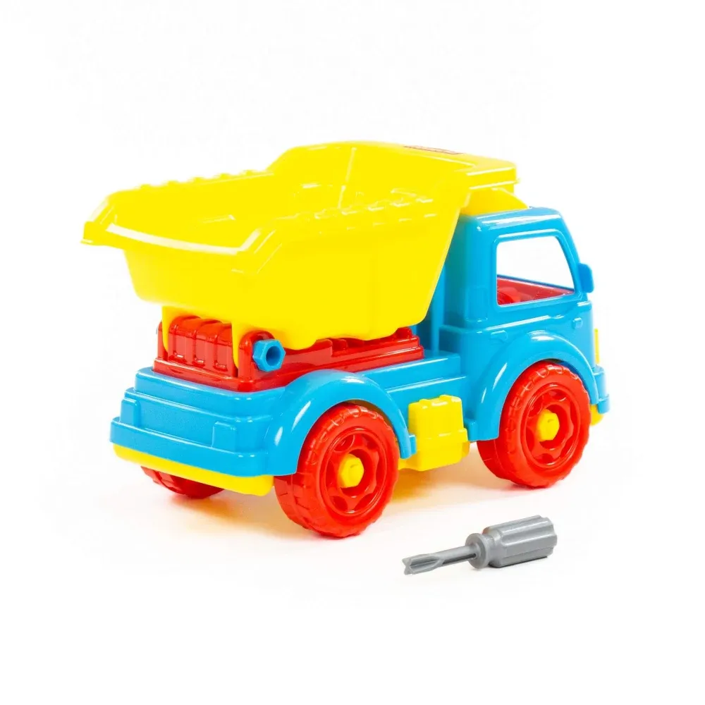 Constructor camion basculant – 27 piese, Polesie (84811)