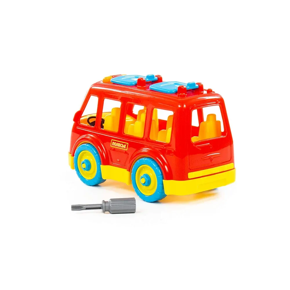 Constructor autobuz – 26 piese, Polesie (84798)