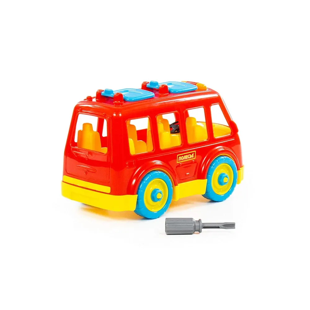 Constructor autobuz – 26 piese, Polesie (84798)
