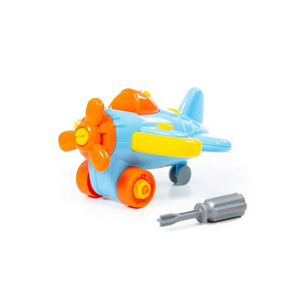Constructor avion – 19 piese, Polesie (77110)