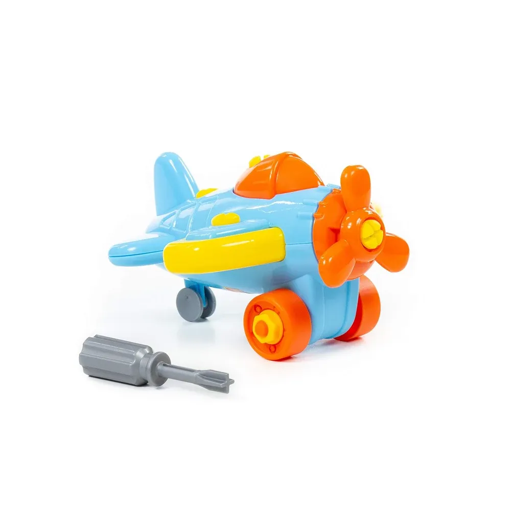 Constructor avion – 19 piese, Polesie (77110)