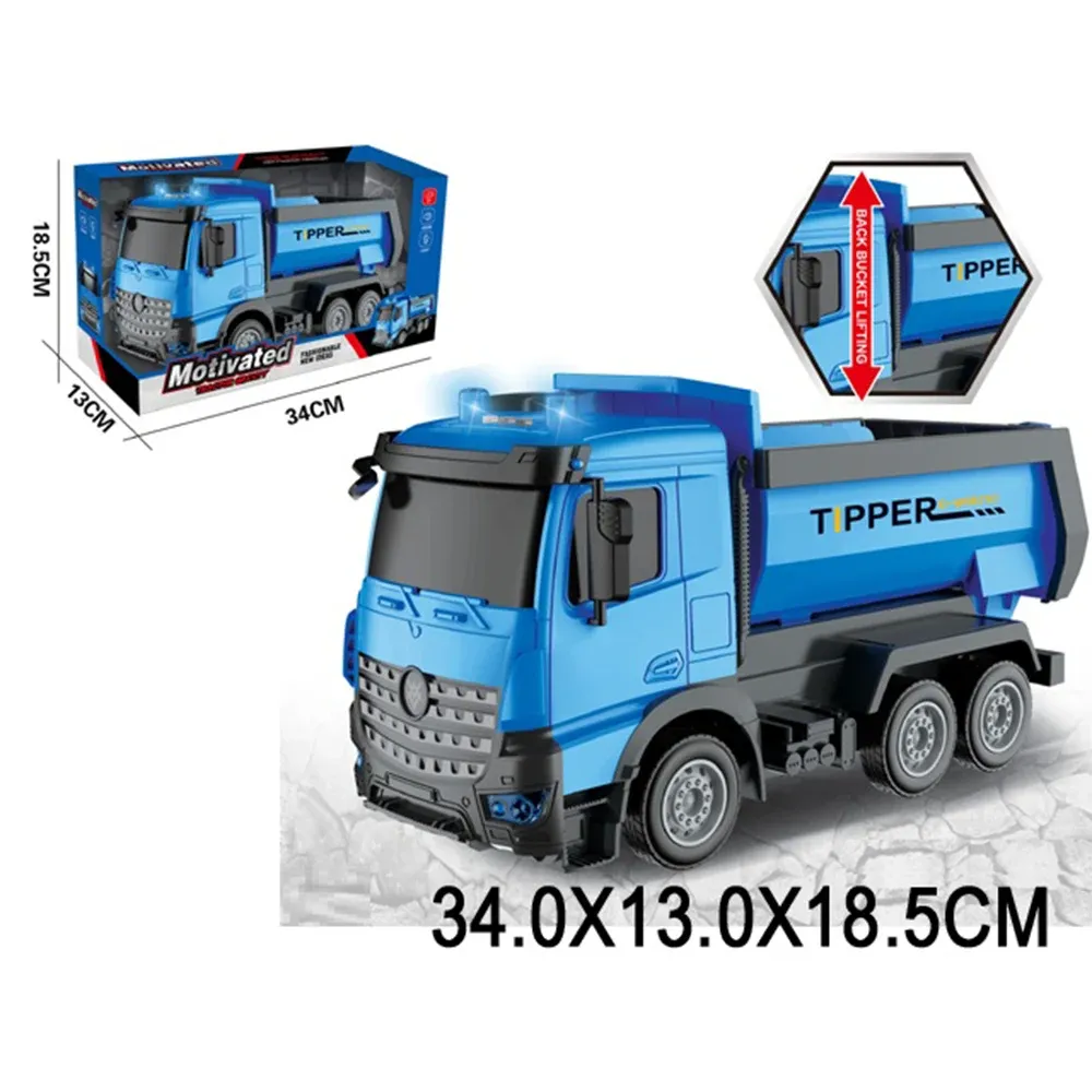 Autospeciala basculanta cu inertie,cu sunete si lumini (99953)