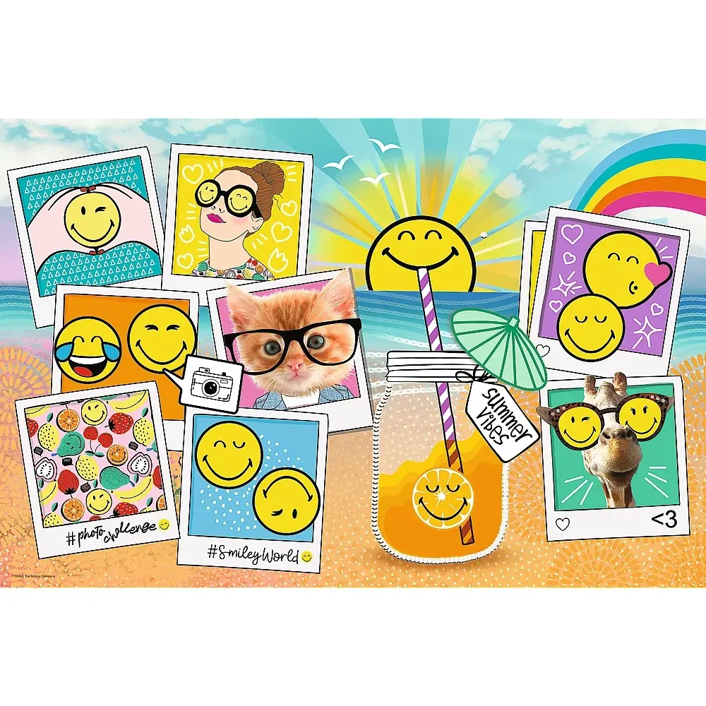Smiley in vacanta, 300 elemente (23019)
