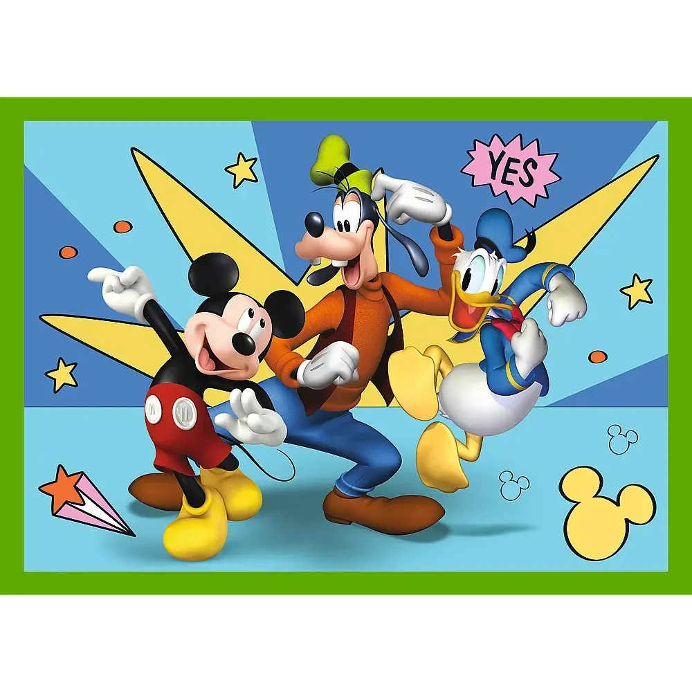 Mickey alaturi de prieteni, 4 in 1 (34616)
