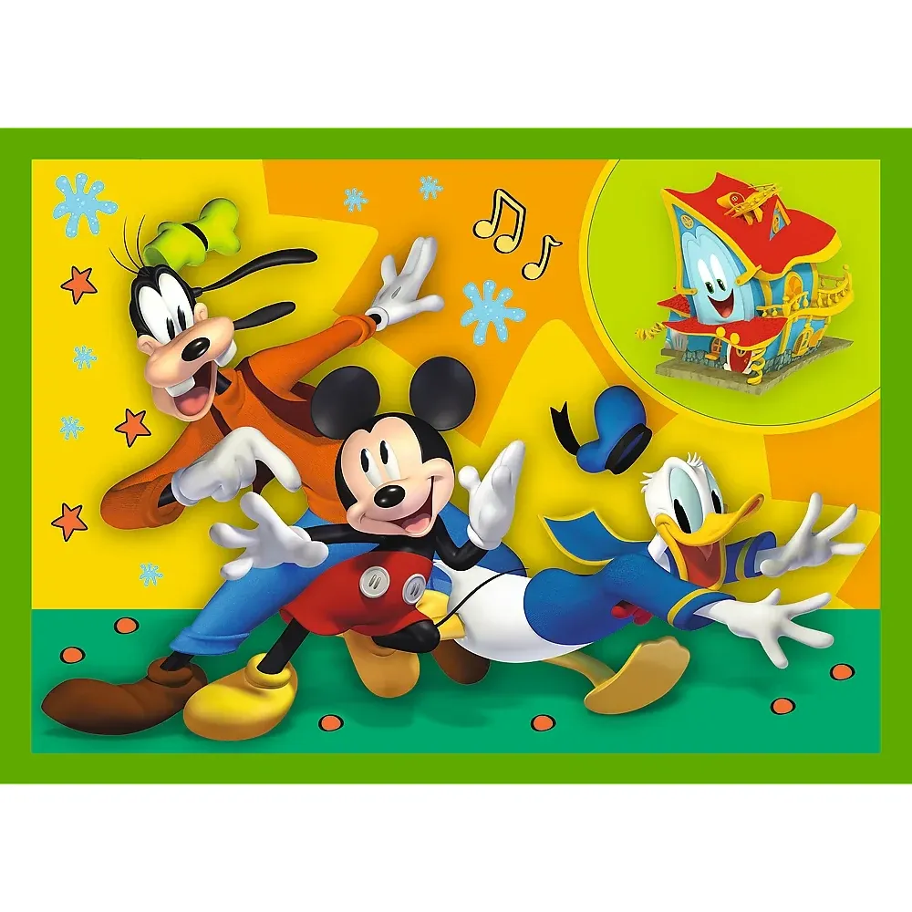 Mickey alaturi de prieteni, 4 in 1 (34616)