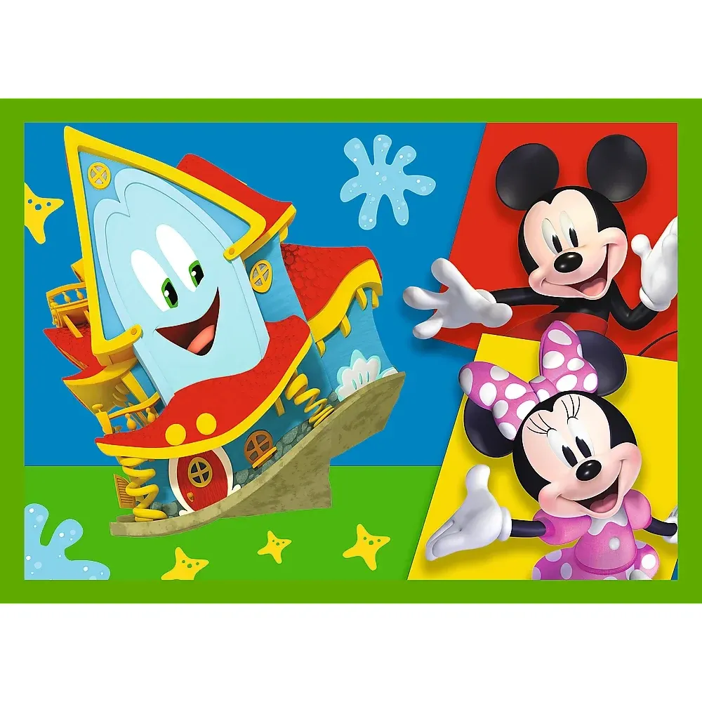 Mickey alaturi de prieteni, 4 in 1 (34616)