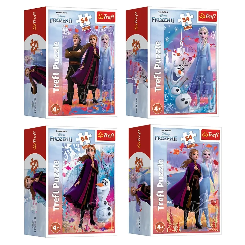 Puzzle 54 Mini „Anna si Elsa” ( se vind cite 8 buc) (54173)