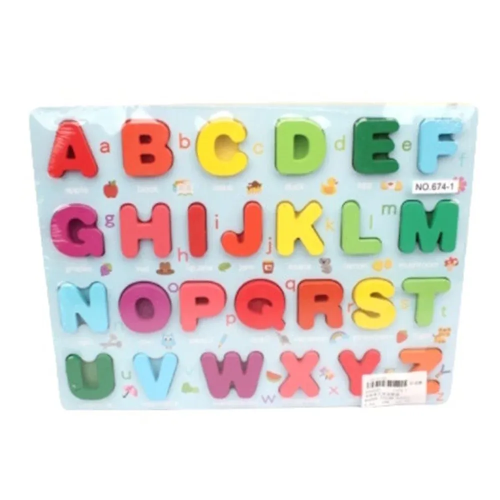 Puzzle din lemn Alfabet (50878)