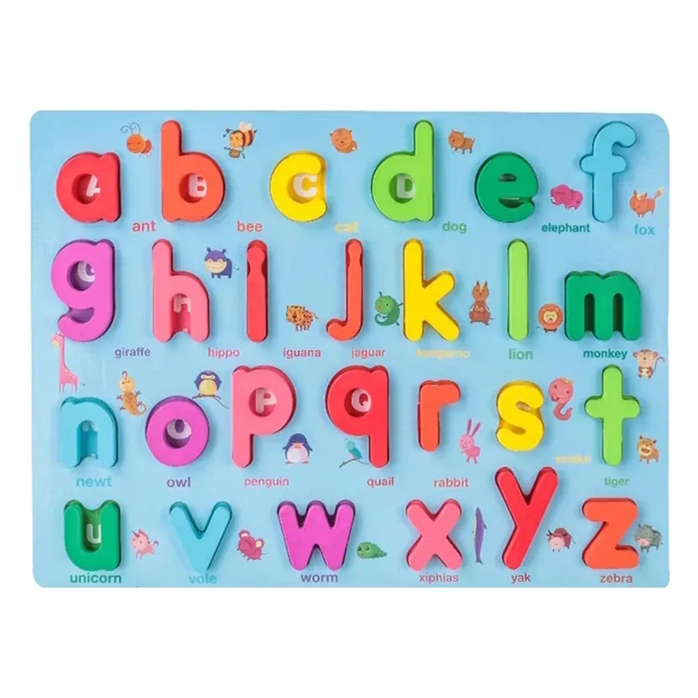 Puzzle din lemn „Alfabet” (50885)