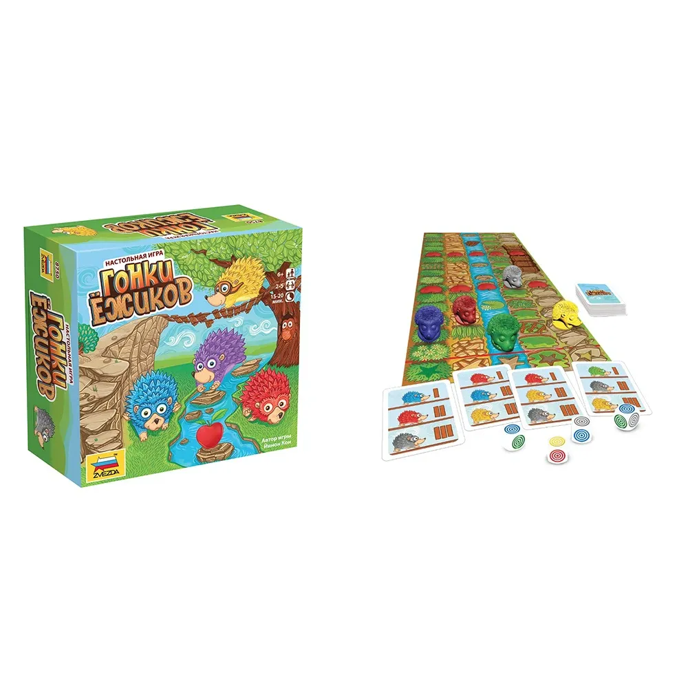 Настольная игра «Ежик спички» (клей) (8750)
