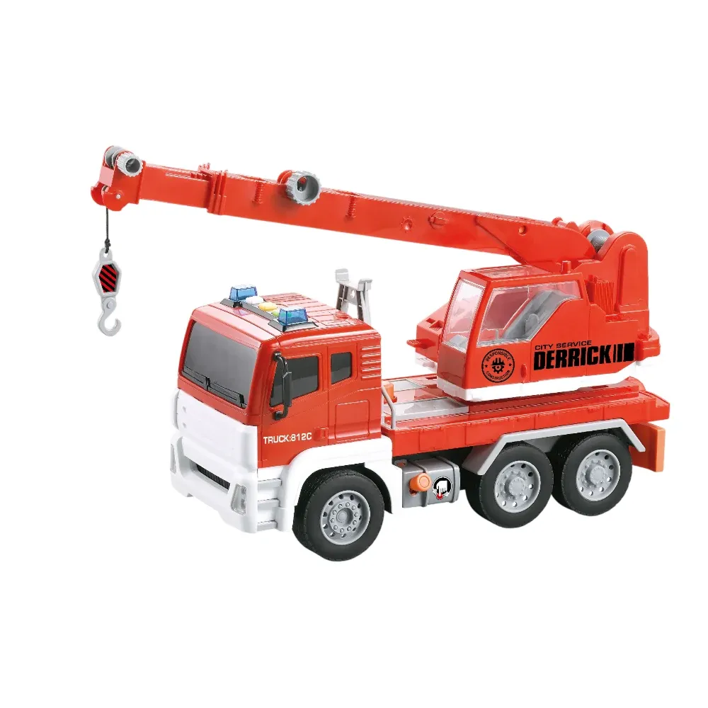 Autospecială macara cu inerție, lumini și sunete – 1:12 – WY812C ,Wenyi (38123)