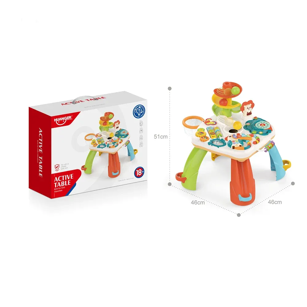 Masă educativă multifuncțională cu activități pentru bebeluși, Huanger HE0518 (18745)
