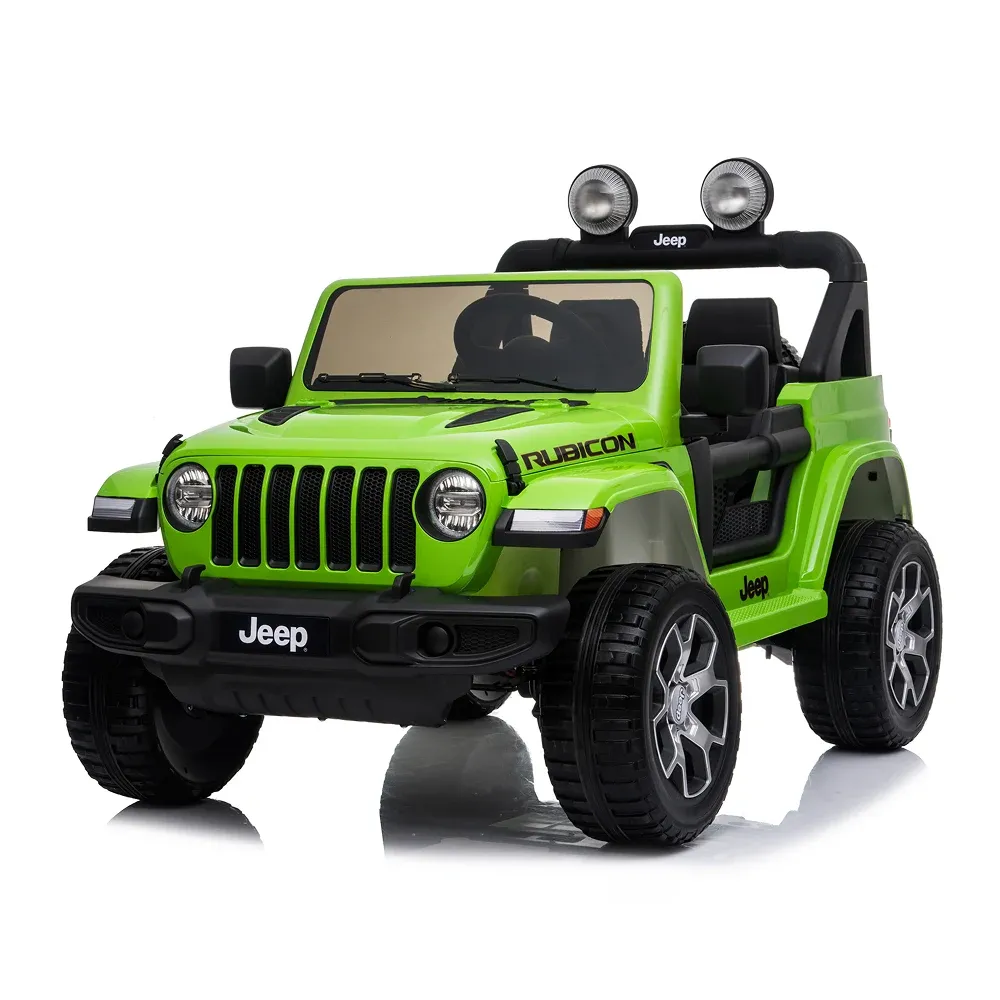 Mașină electrică Jeep Wrangler Rubicon (JWR555/2 verde)