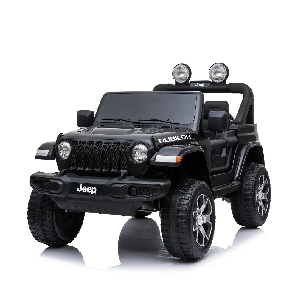 Mașină electrică Jeep Wrangler Rubicon (JWR555/1 neagra)