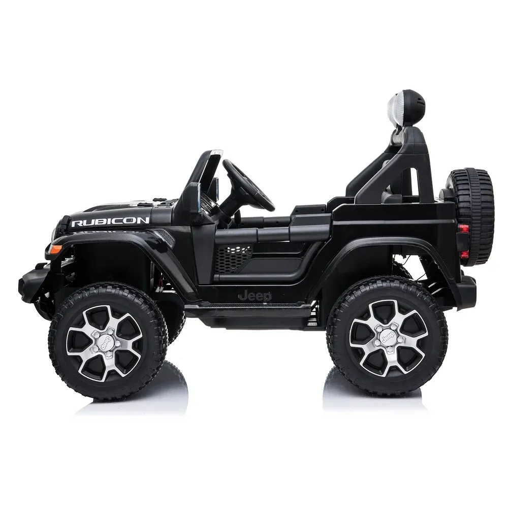 Mașină electrică Jeep Wrangler Rubicon (JWR555/1 neagra)