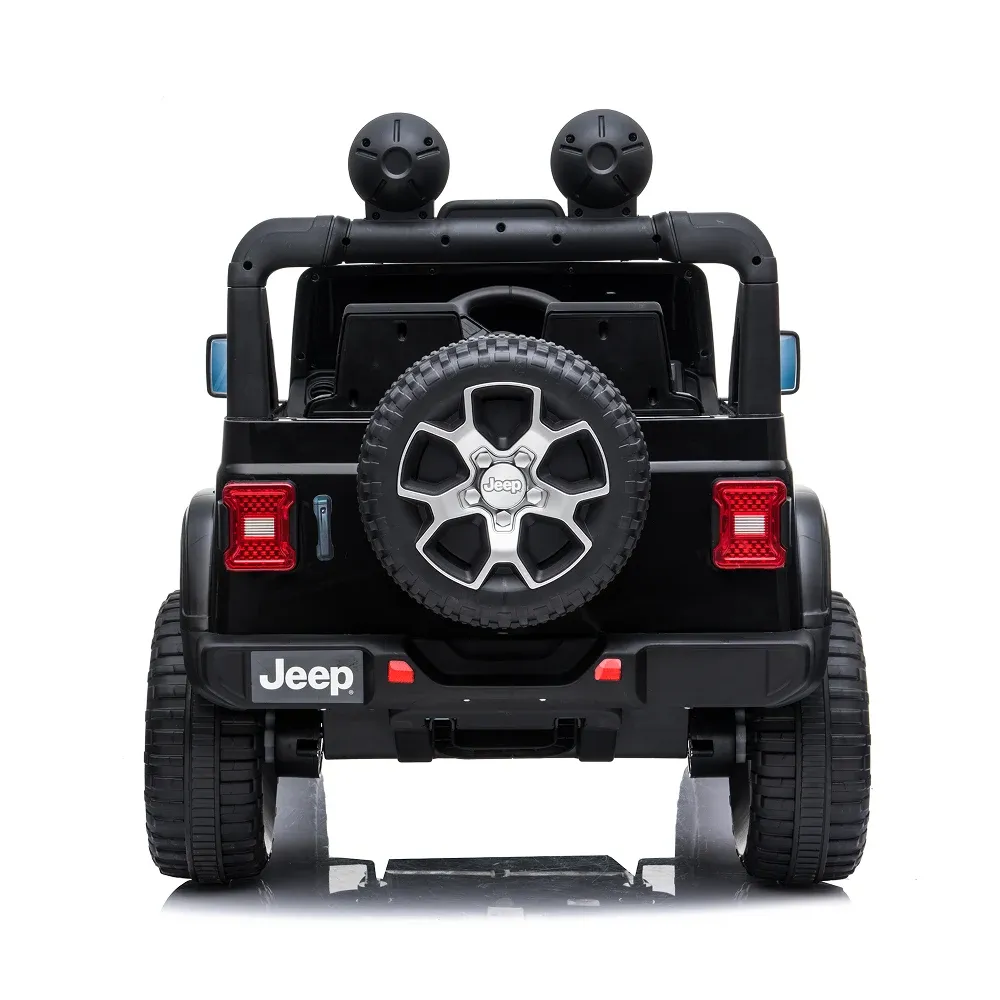 Mașină electrică Jeep Wrangler Rubicon (JWR555/1 neagra)